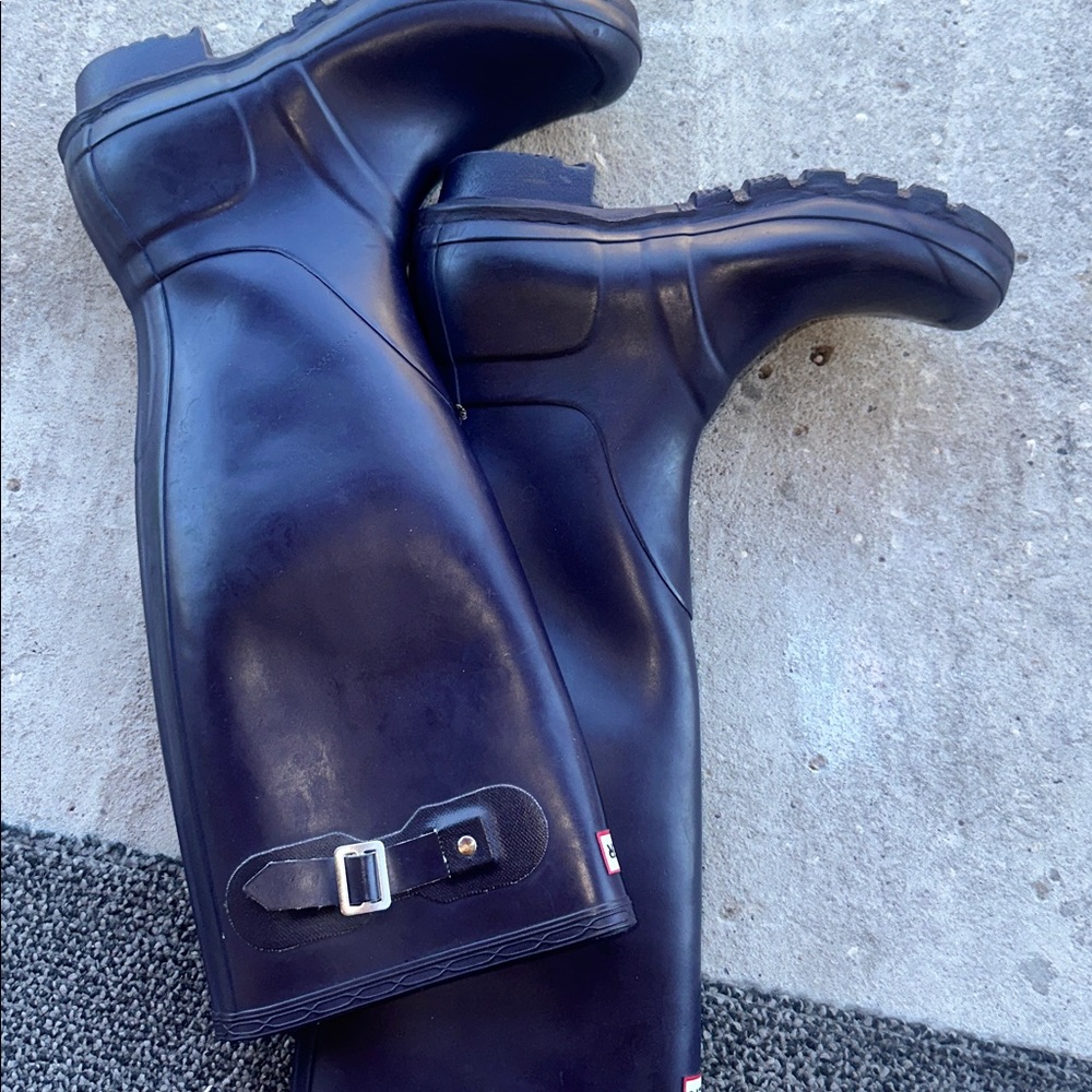Tall Hunter Purple Women's Winter & Rain Boots - Picture 13 of 13